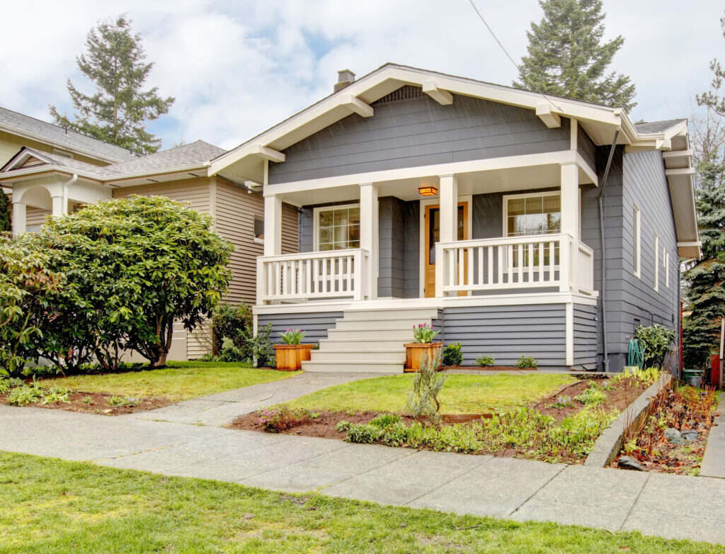 A Gray Painted House Exterior- House Painters in Overland Park, KSwhat type of paint is best for exterior house