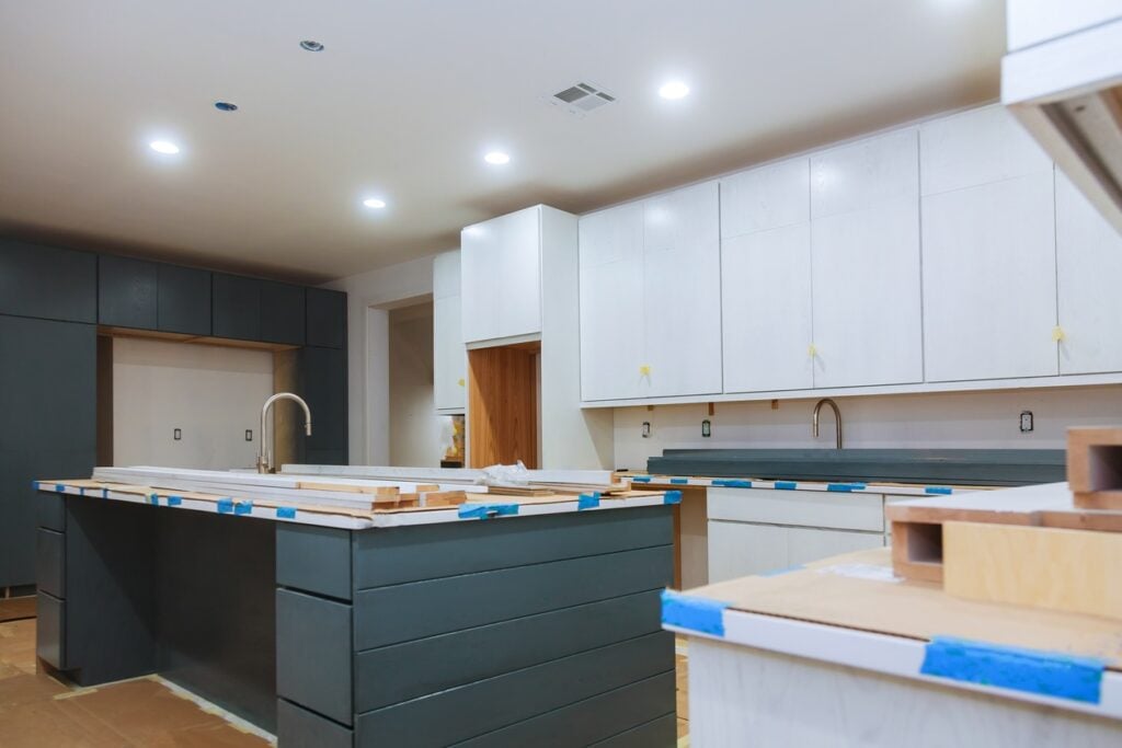 Newly Painted Kitchen- Cabinet Painters in Lawrence, KSHow to Clean Painted Cabinets 