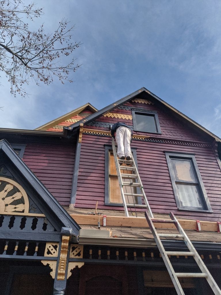 Exterior Painting Action Shot 1